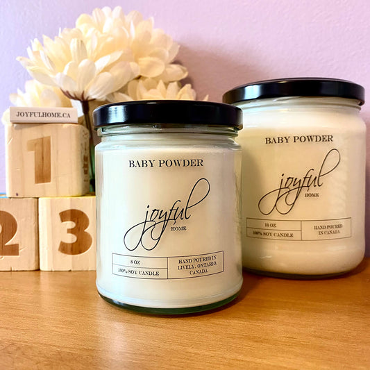 Baby Powder Soy Wax Candles