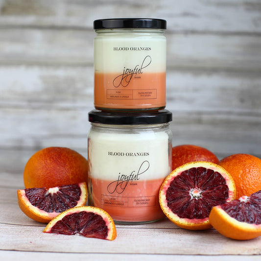 Blood Oranges 8oz & 16oz Soy Wax Candle