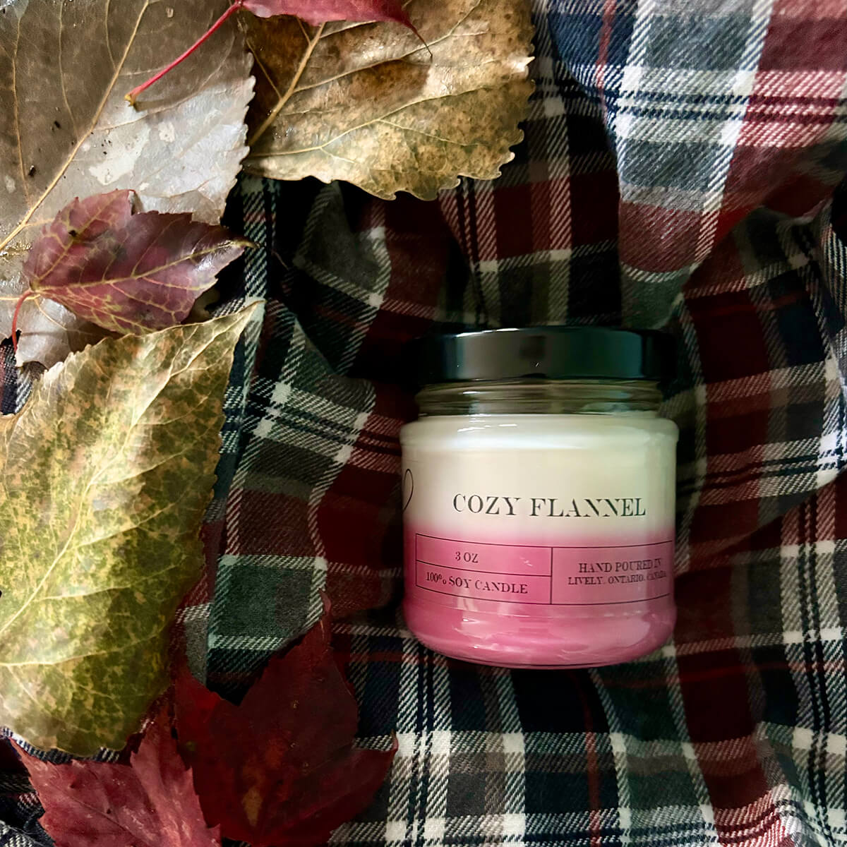 Cozy Flannel 3oz Candle