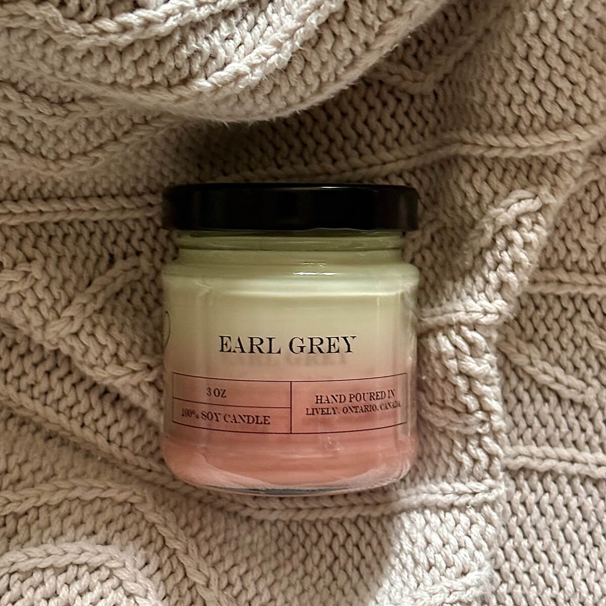 Earl Grey 3oz Soy Wax Candle