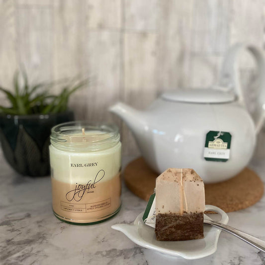 Earl Grey 8oz Soy Wax Candle