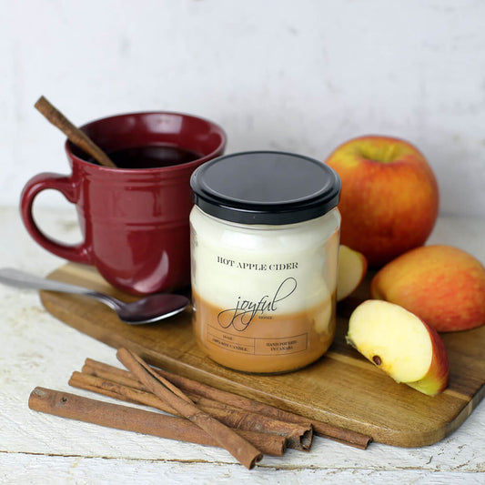 Hot Apple Cider 16oz Soy Wax Candle