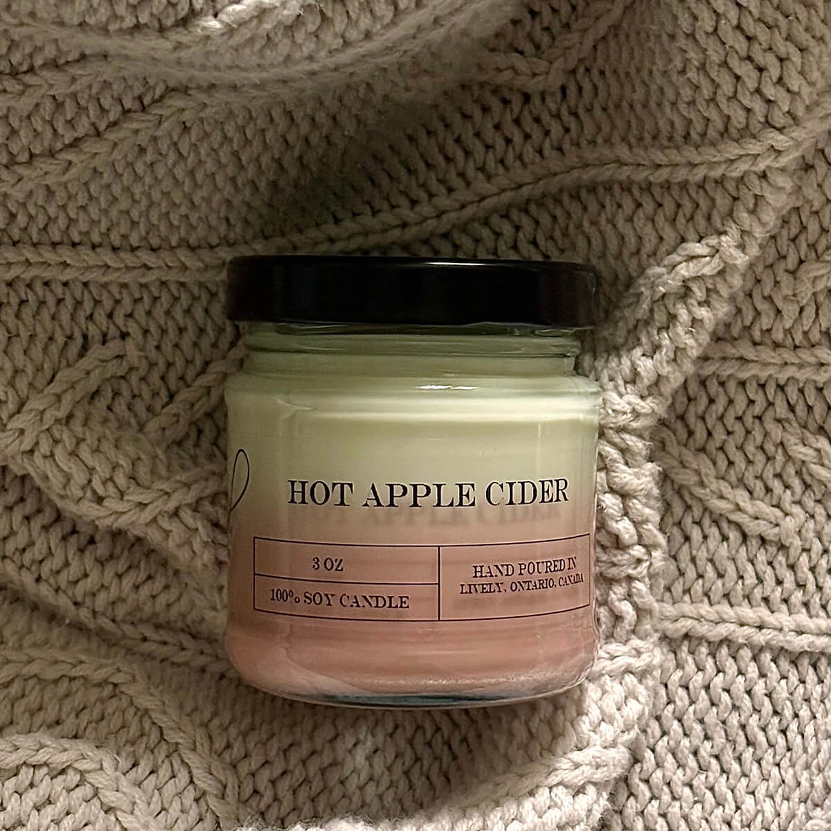 Hot Apple Cider 3oz Soy Wax Candle
