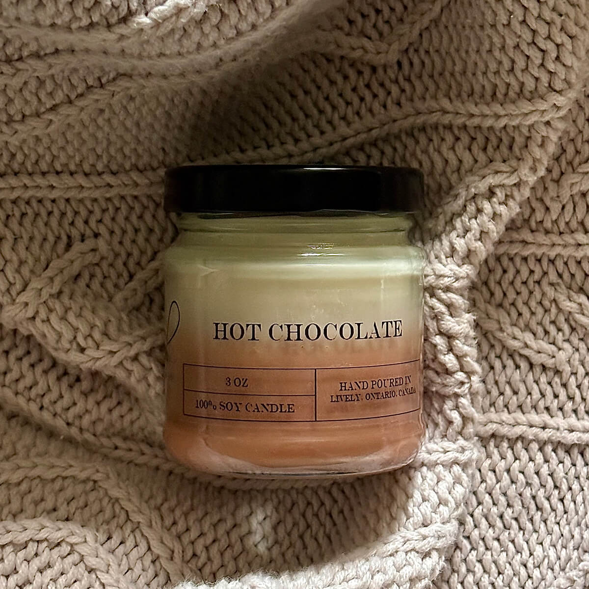 Hot Chocolate 3oz Soy Wax Candle