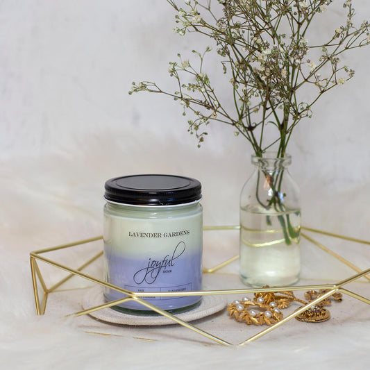 Lavender Gardens 8oz Soy Wax Candle