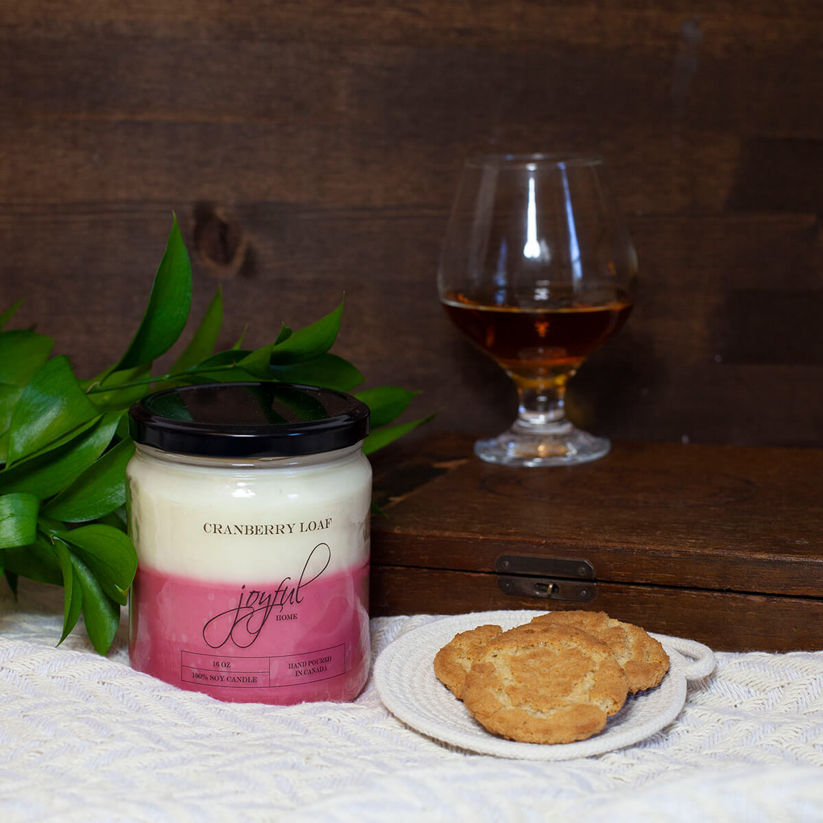 Cranberry Loaf 16oz Soy Wax Candle
