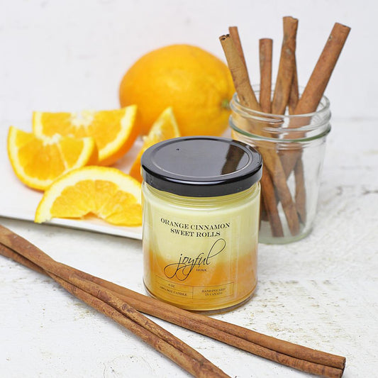 Orange Cinnamon Sweet Rolls Soy Candles & Wax Melts