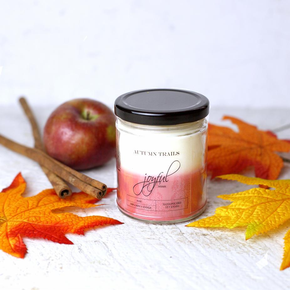 Autumn Trails Soy Candle - Joyful Home Inc.