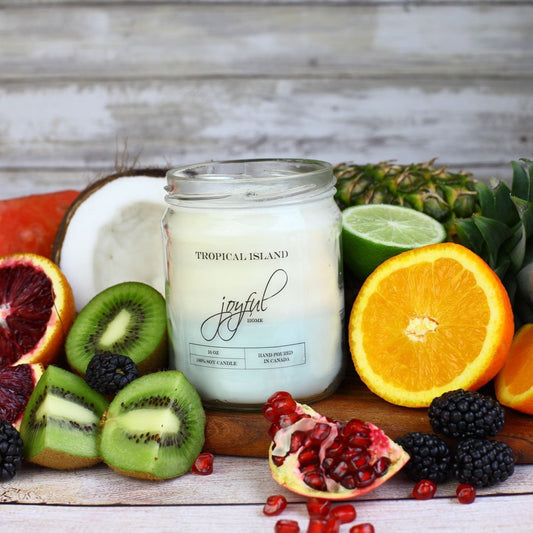 Tropical Island Soy Candles - Joyful Home Inc.