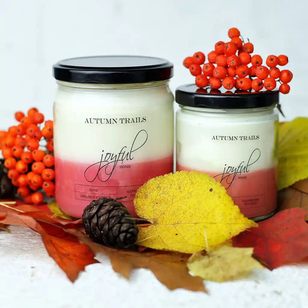 Fall Collection Of Soy Candles & Wax Melts