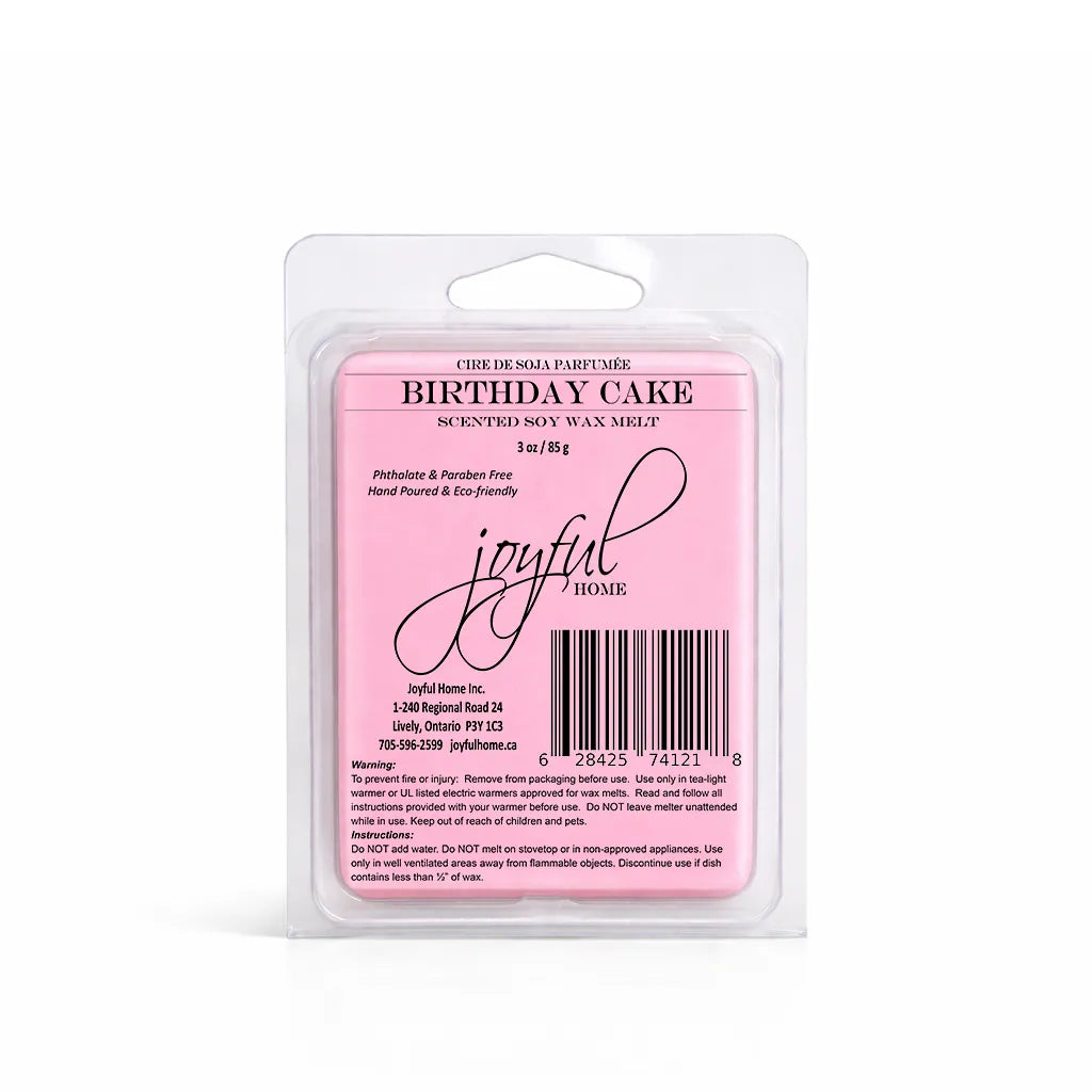 Joyful Home Birthday Cake Soy Wax Melt