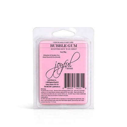 Joyful Home Bubble Gum Soy Wax Melt