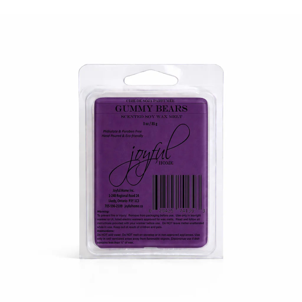 Joyful Home Gummy Bears Soy Wax Melt