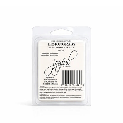 Joyful Home Lemongrass Soy Wax Melt Dye Free