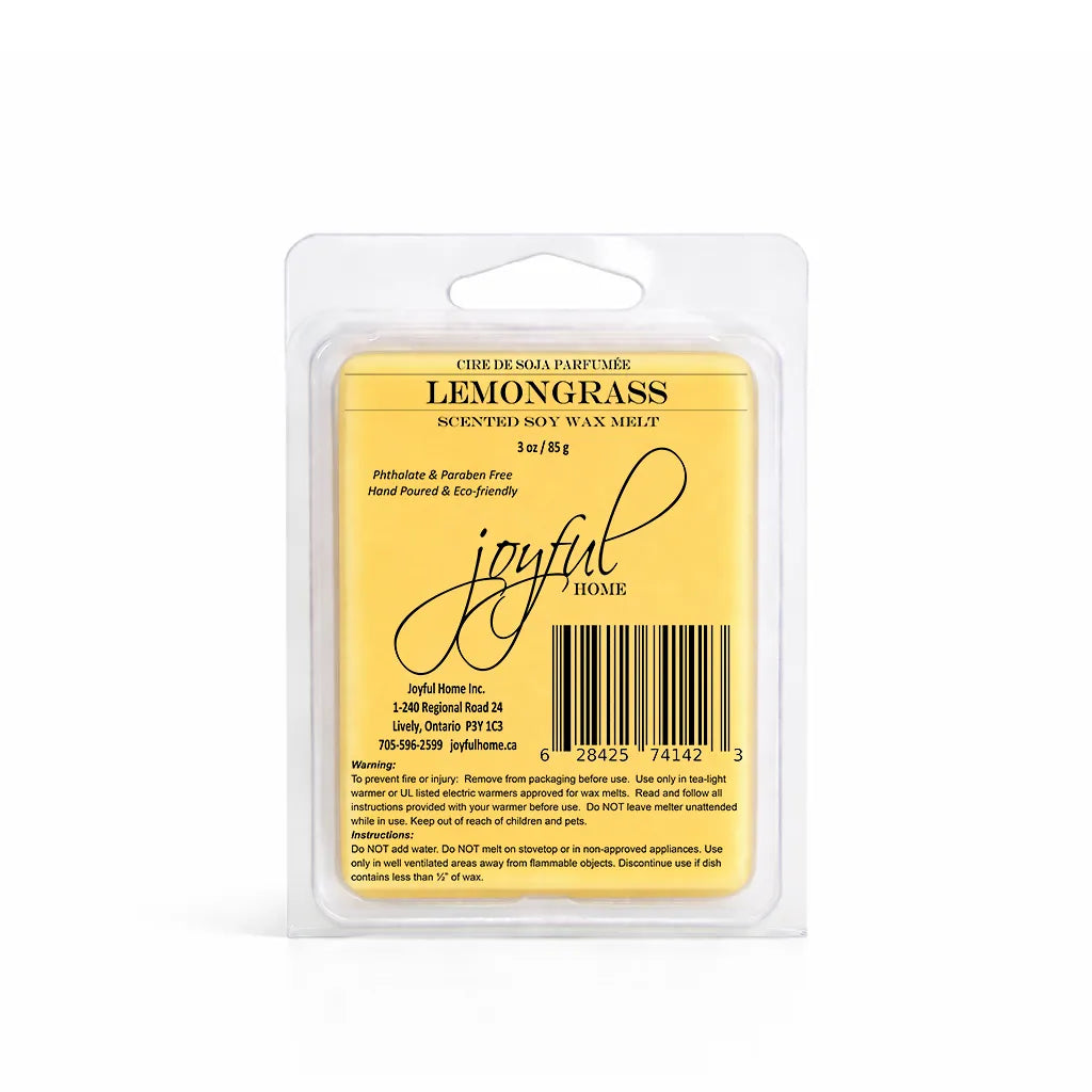 Joyful Home Lemongrass Soy Wax Melt
