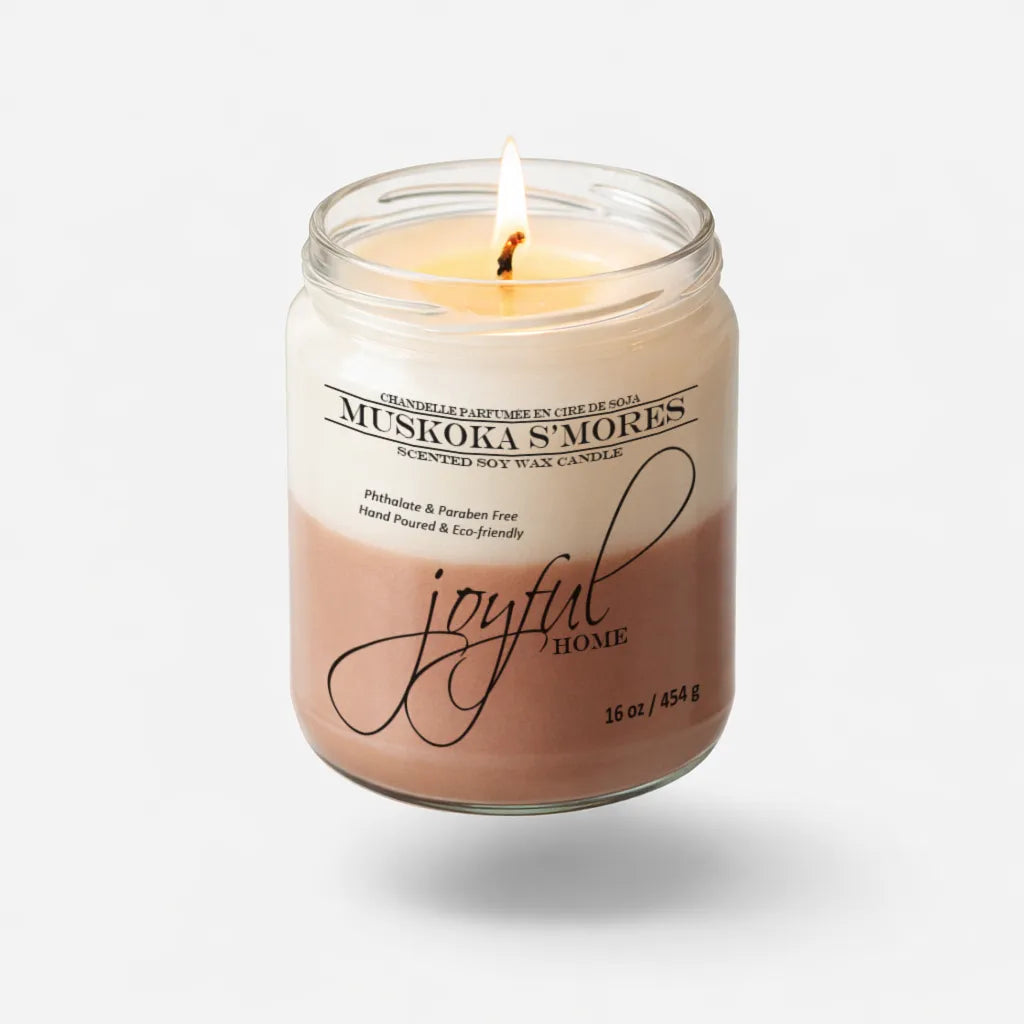 Joyful Home Muskoka Smores Soy Wax Candle 16oz