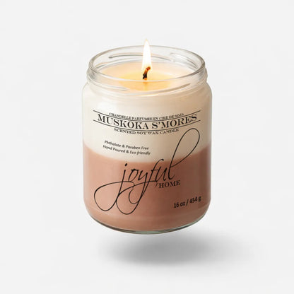 Joyful Home Muskoka Smores Soy Wax Candle 16oz