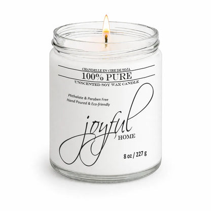 Joyful Home Pure Soy Wax Candle 8oz