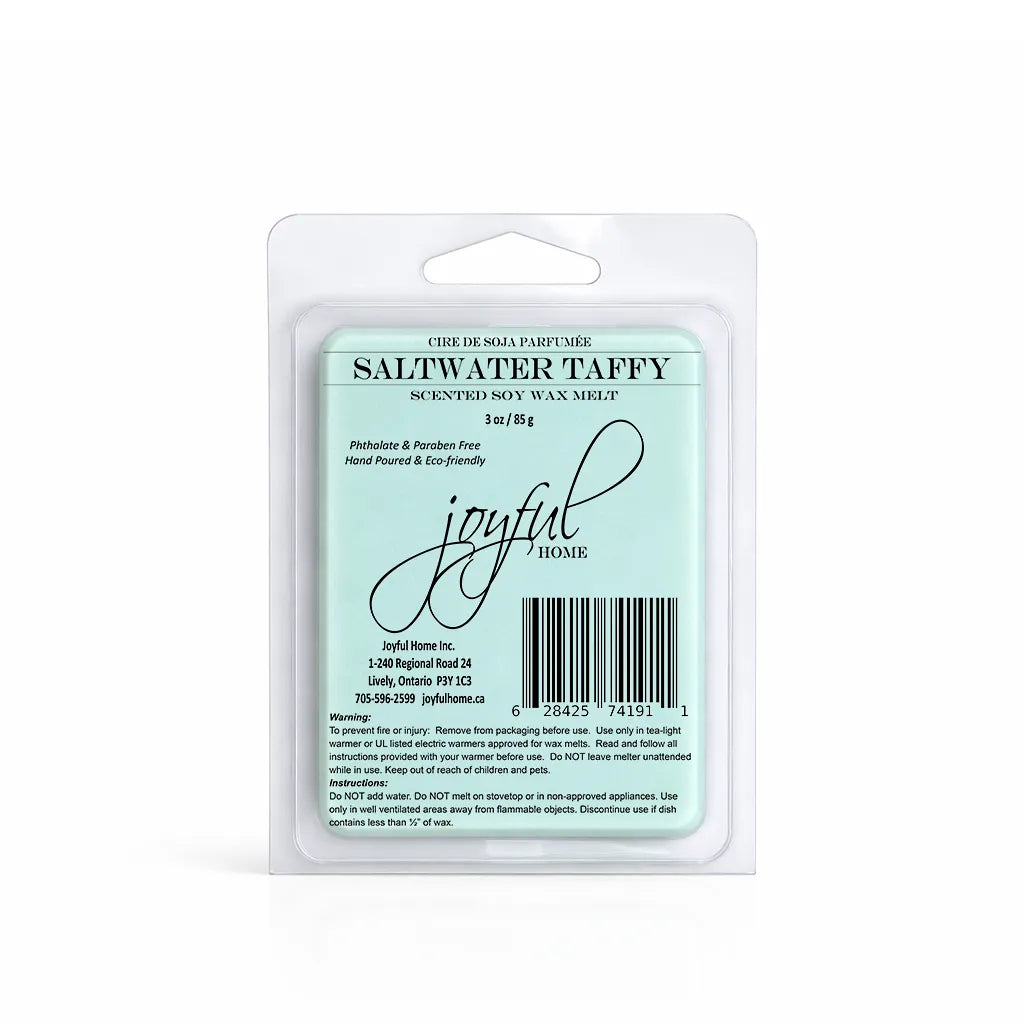 Joyful Home Saltwater Taffy Soy Wax Melt