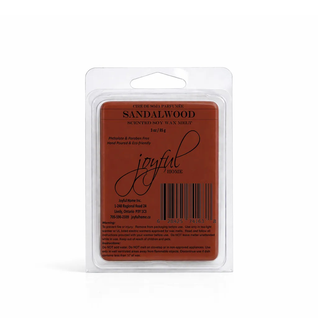 Joyful Home Sandalwood Soy Wax Melt