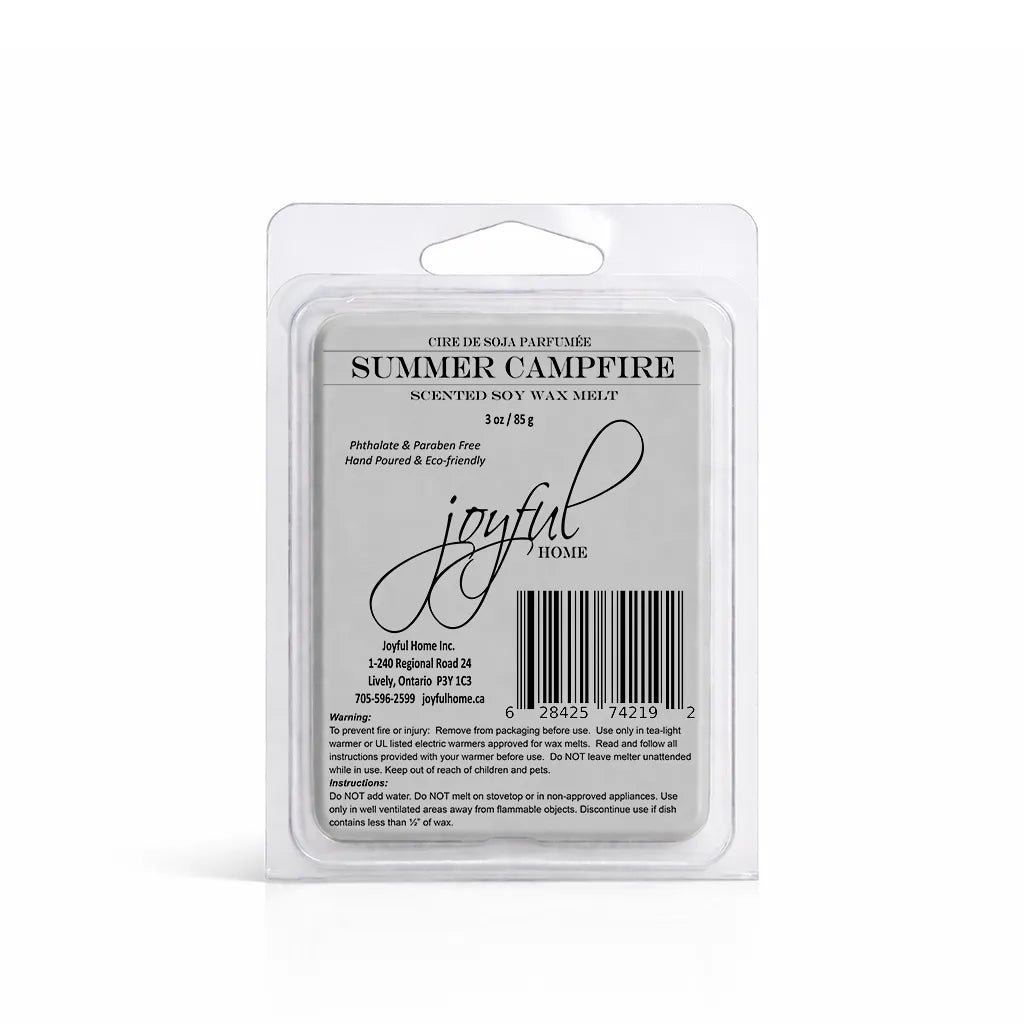 Joyful Home Summer Campfire Soy Wax Melt