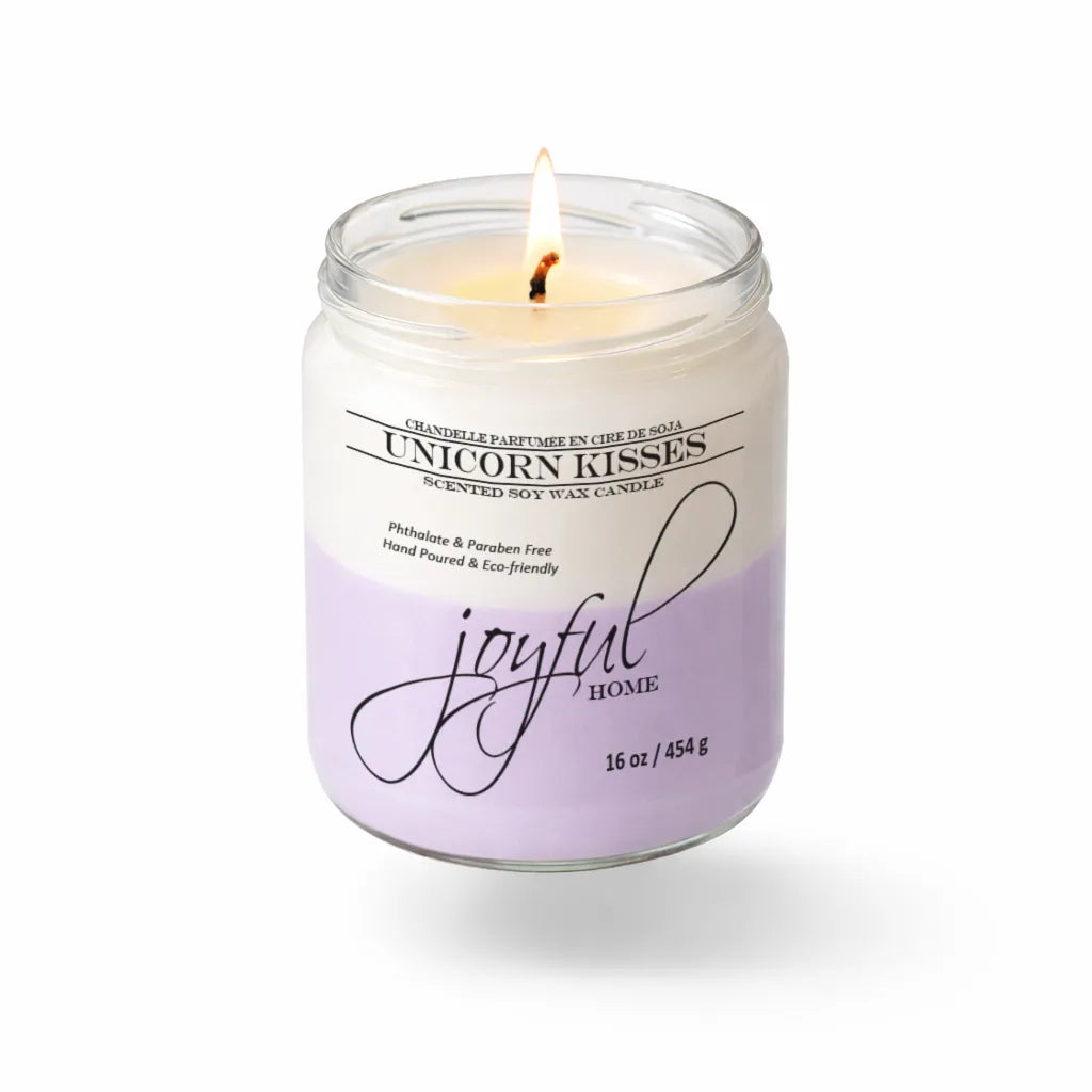 Joyful Home Unicorn Kisses Soy Wax Candle 16oz