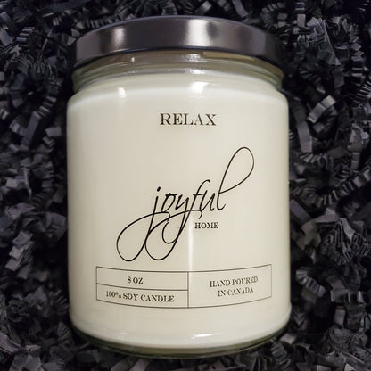 Relax Soy Wax Candles and Wax Melts