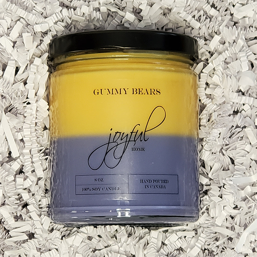 Gummy Bears Soy Wax 8 oz Candle