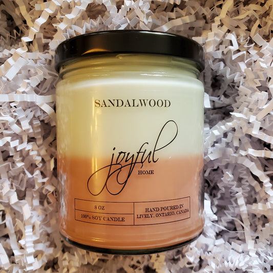 Sandalwood Soy Candles and Wax Melts