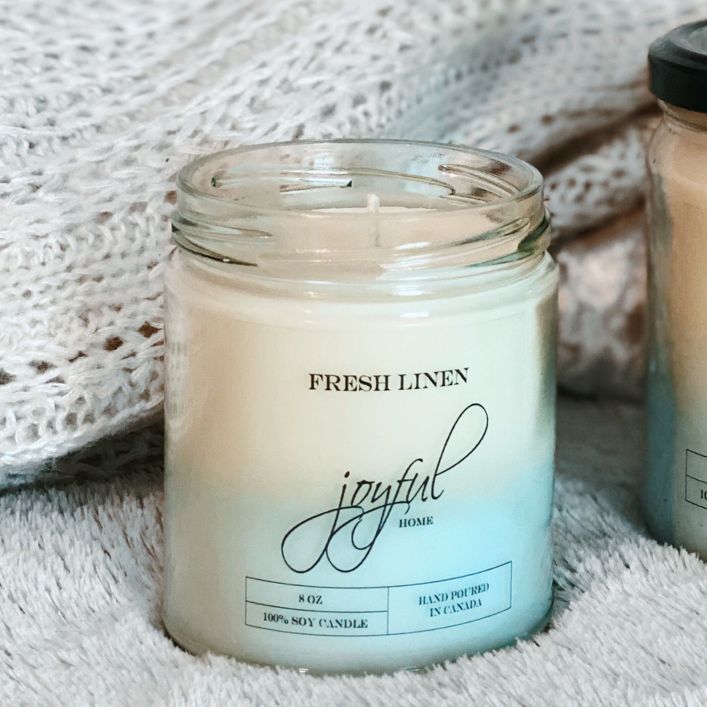 Fresh Linen Soy Candles and Wax Melts