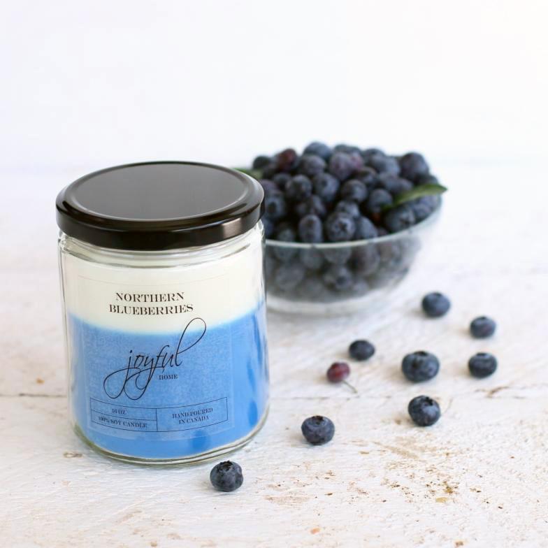 Northern Blueberry Soy Candle - Joyful Home Inc.