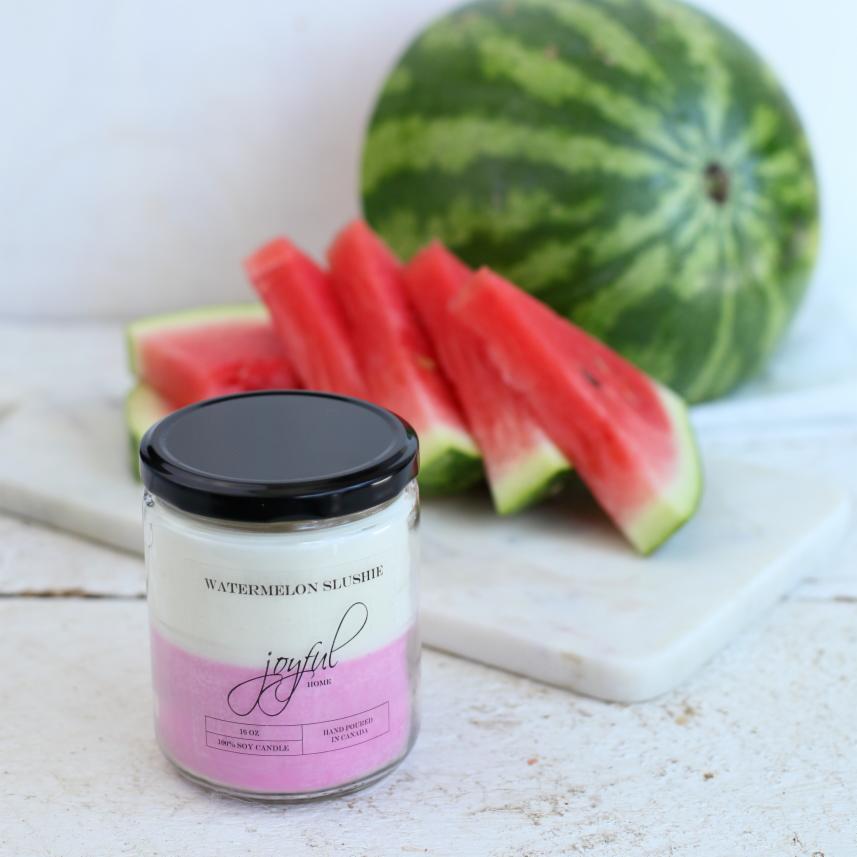 Watermelon Slushie Soy Candles - Joyful Home Inc.