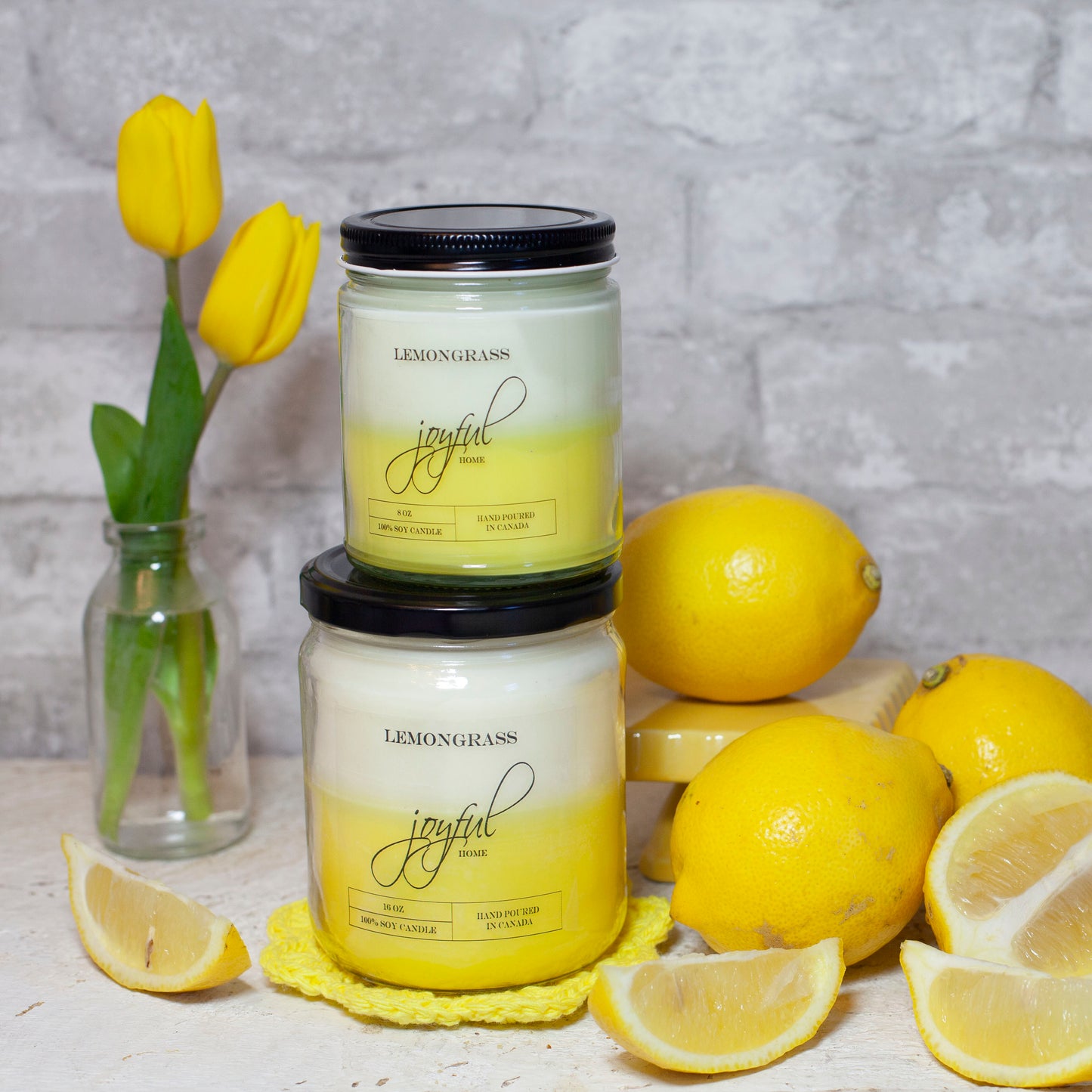 Lemongrass Soy Candles and Wax Melts