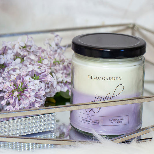 Lilac Garden Soy Candles and Wax Melts