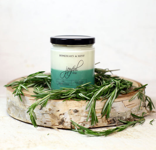 Rosemary & Mint Soy Candles & Wax Melts